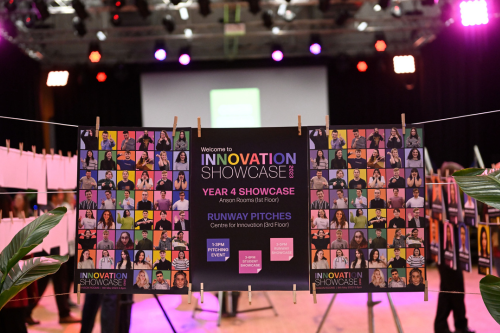 Banner for the Innovation Showcase